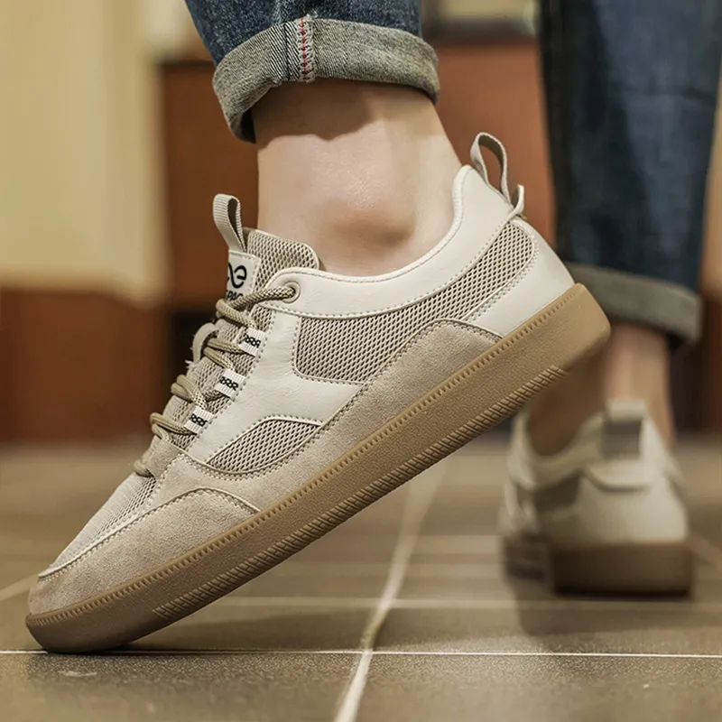 LINGPAO Low Top Skateboard Shoes Men's-4