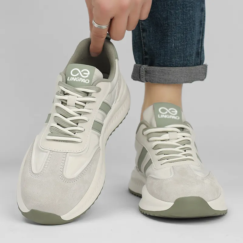 LINGPAO Low Top Casual Shoes Men's-4