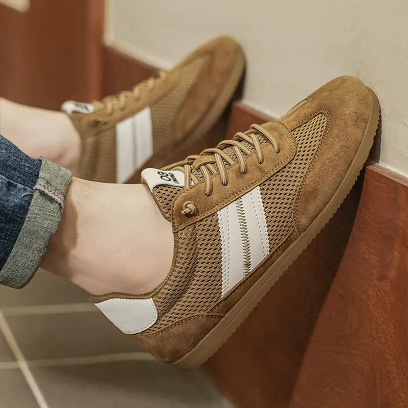 LINGPAO Low Top Skateboard Shoes Men's-4