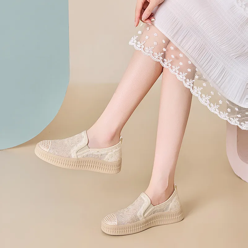 LINGPAO Casual Single Shoes Women's-4