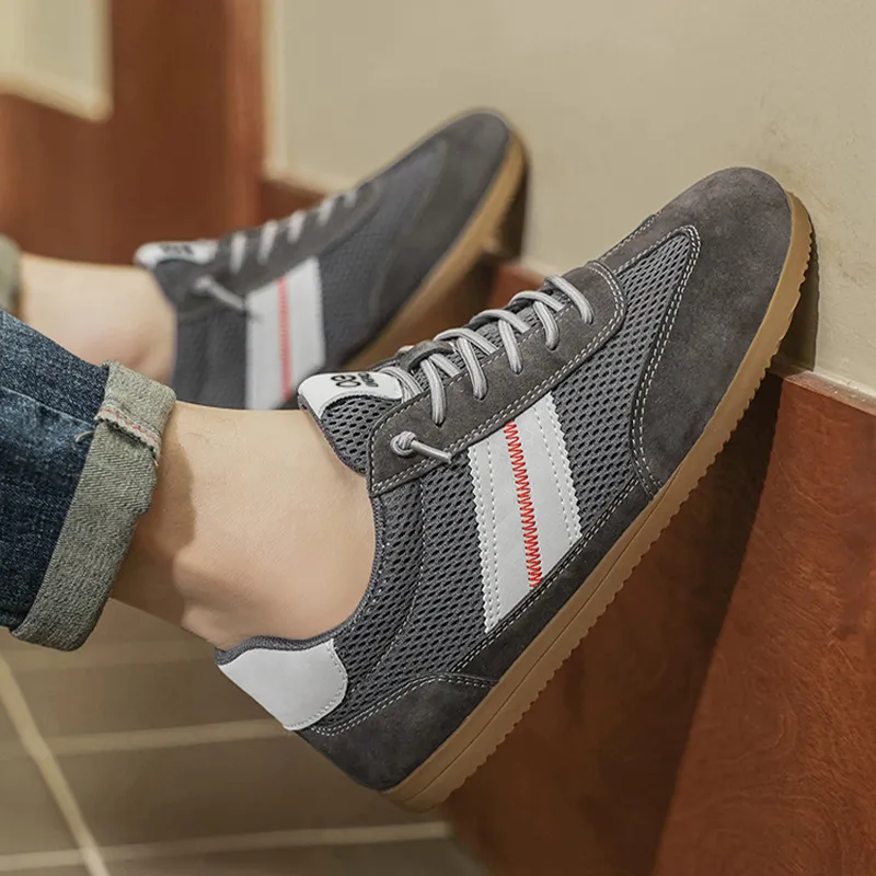 LINGPAO Low Top Skateboard Shoes Men's-9
