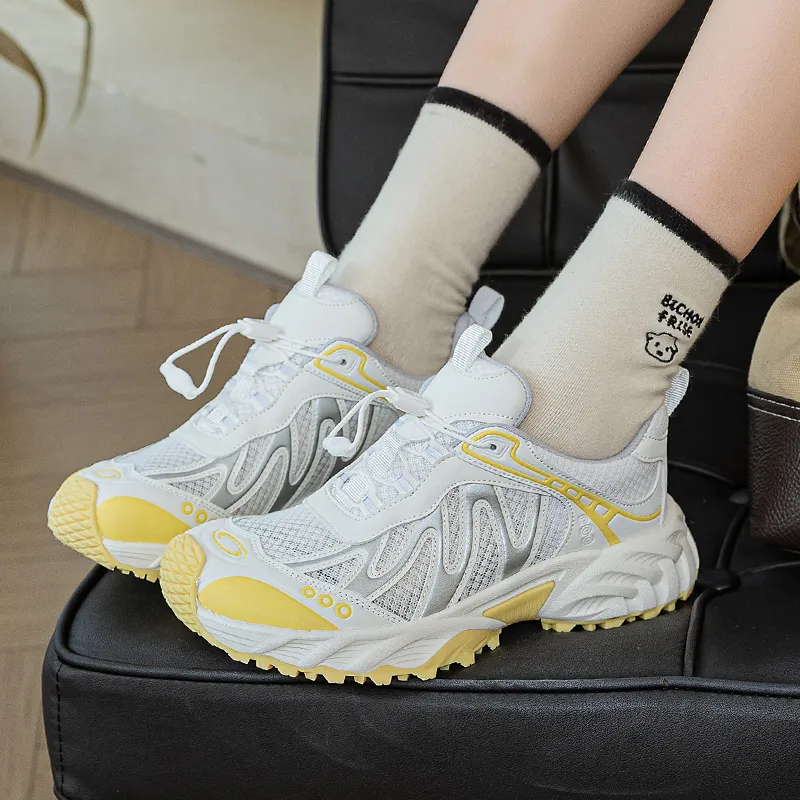 BENZI Slip Resistant, Abrasion Resistant, Breathable, Lightweight, Height Increasing Low Top Casual Shoes Women's-4