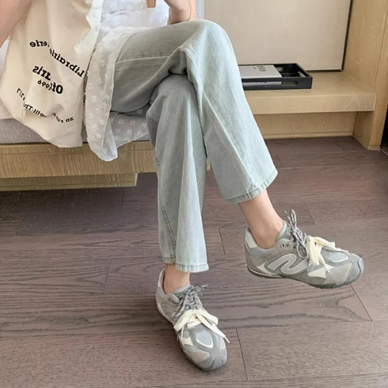 BENZI Anti Slip Wear Resistant Breathable Moisture Wicking Lightweight Height Increasing Low Top Casual Shoes Women's-3