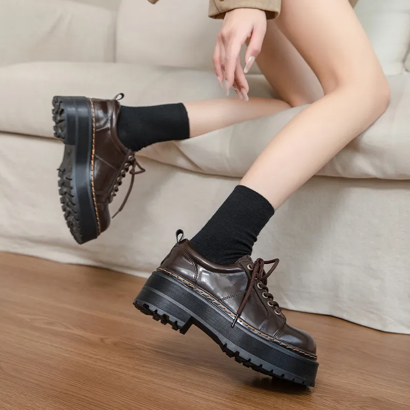 BENZI Casual Single Shoes Women's Black-18