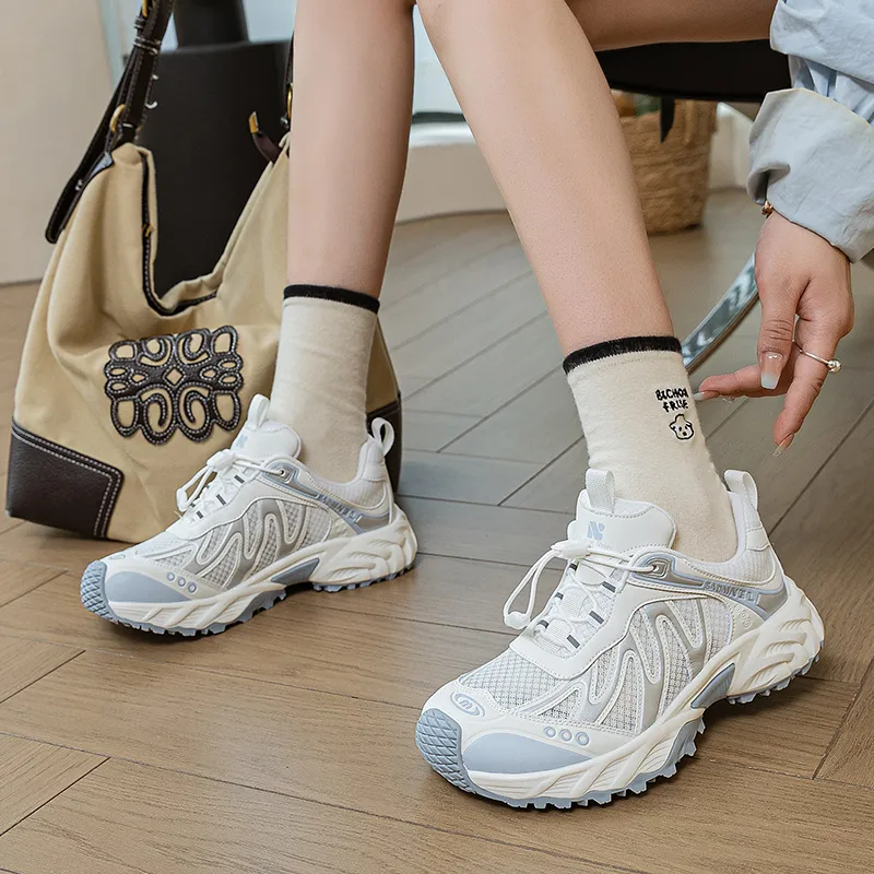 BENZI Slip Resistant, Abrasion Resistant, Breathable, Lightweight, Height Increasing Low Top Casual Shoes Women's-11