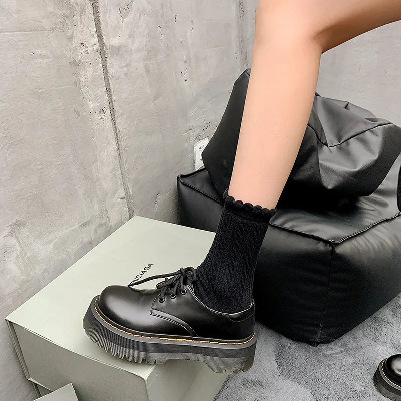 BENZI Casual Single Shoes Women's Black-5