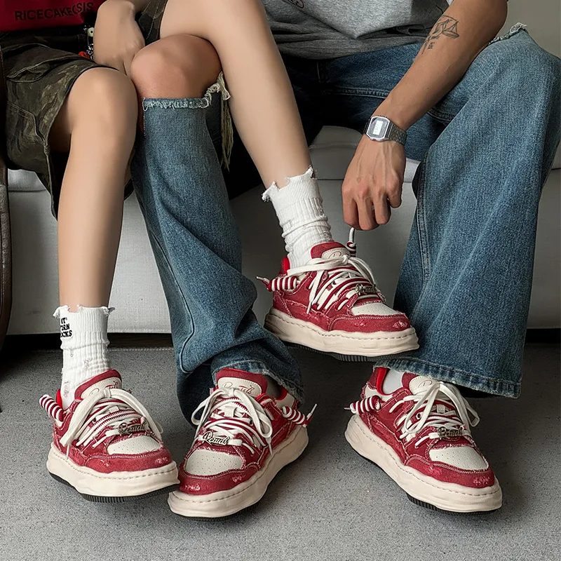 BENZI Low Top Skateboard Shoes Unisex-5