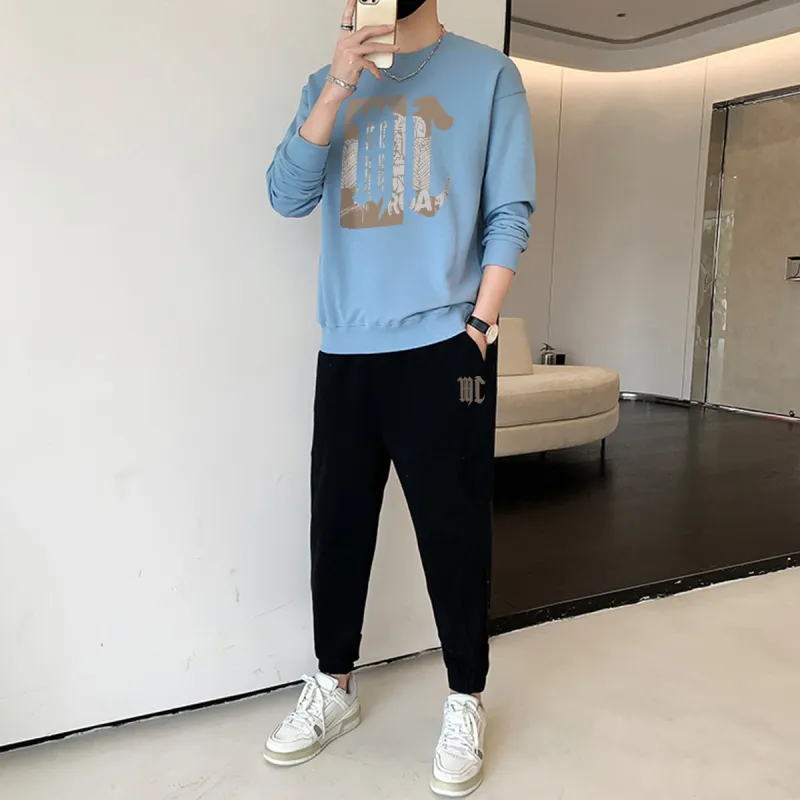 Moce Sweatshirt Sets Men-13