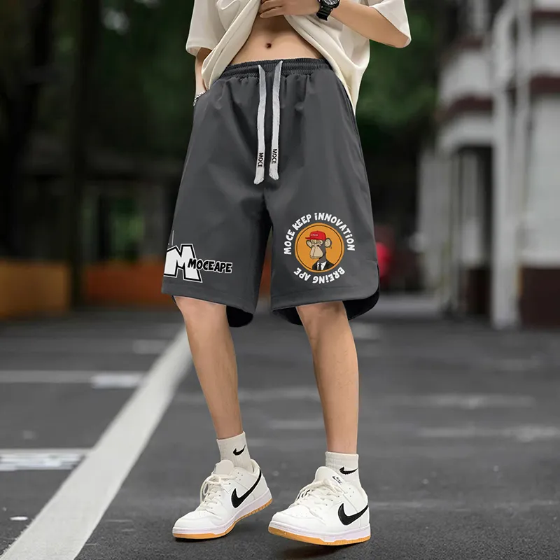 Moce x WULIAOYUAN LIANMINGKUAN Casual Shorts Men's-14