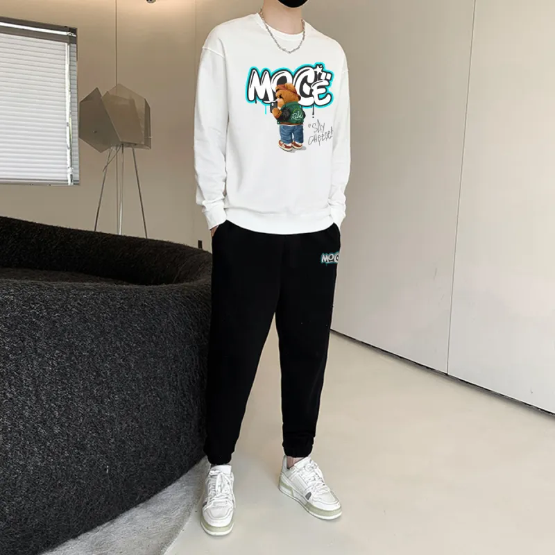 Moce Sweatshirt Sets Men-4