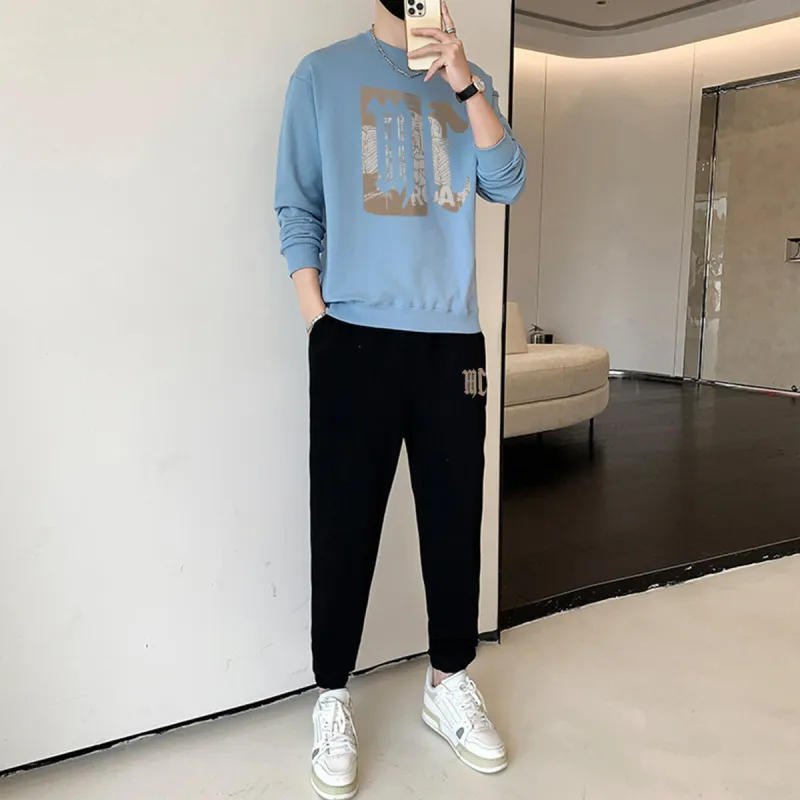 Moce Sweatshirt Sets Men-14