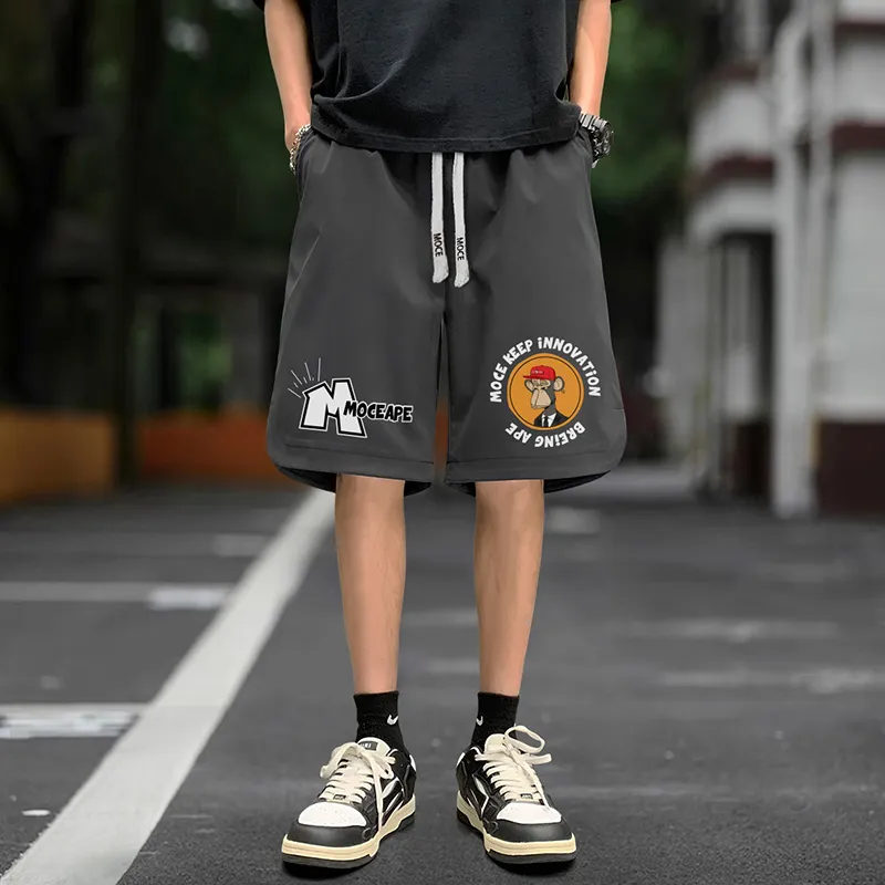 Moce x WULIAOYUAN LIANMINGKUAN Casual Shorts Men's-13