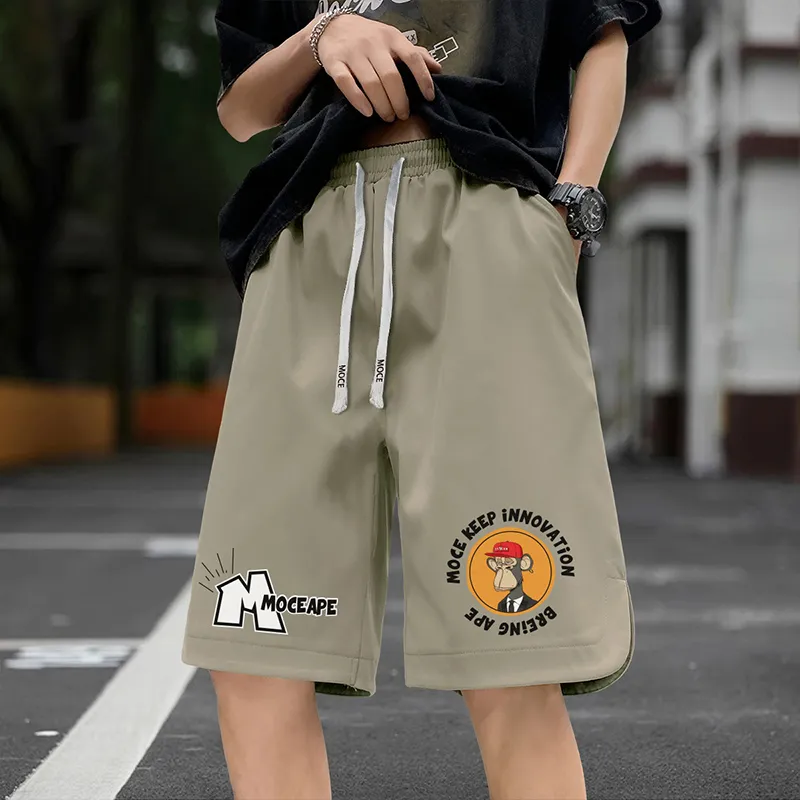 Moce x WULIAOYUAN LIANMINGKUAN Casual Shorts Men's-7