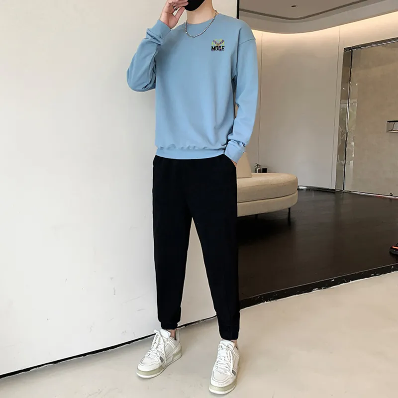 Moce Sweatshirt Sets Men-14