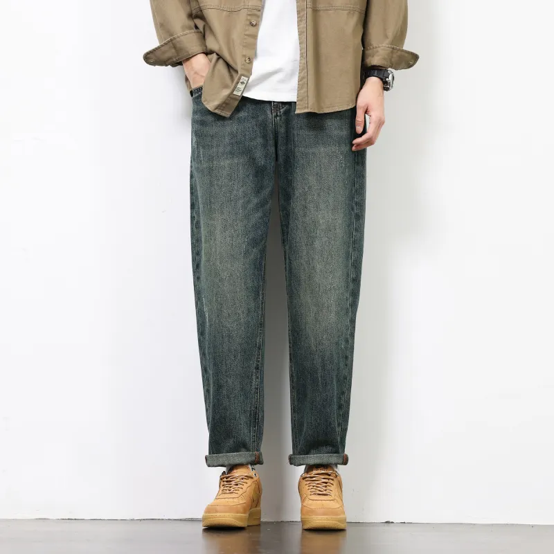 Moce Jeans Men Nostalgic Blue-3