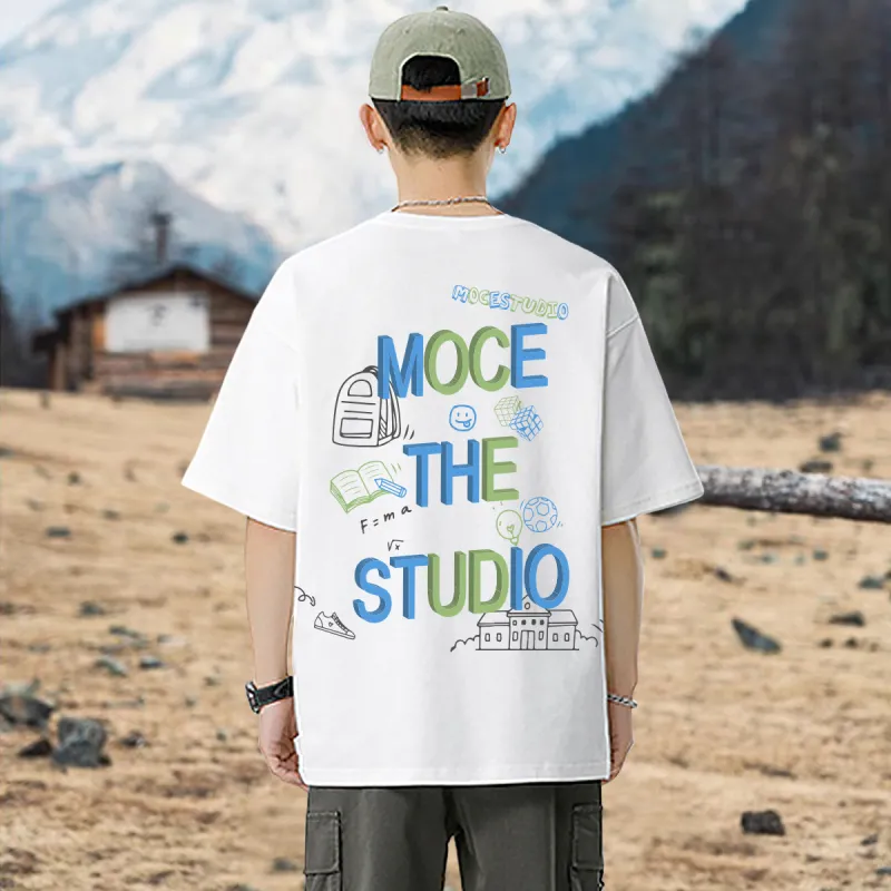 Moce T Shirts Unisex-3