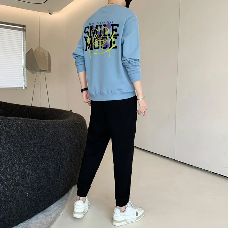 Moce Sweatshirt Sets Men-12