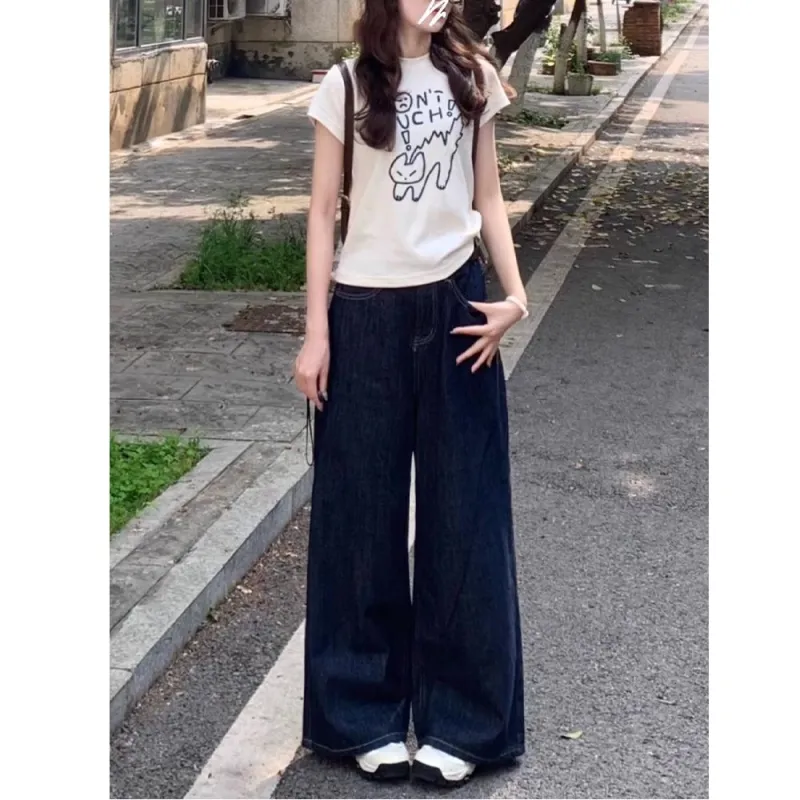 Honey Jeans Women's Dark Blue-1