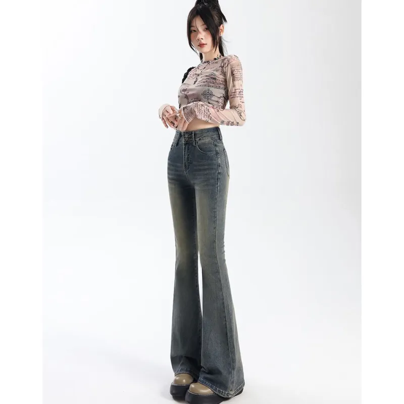 Honey Jeans Women's Vintage Blue-2