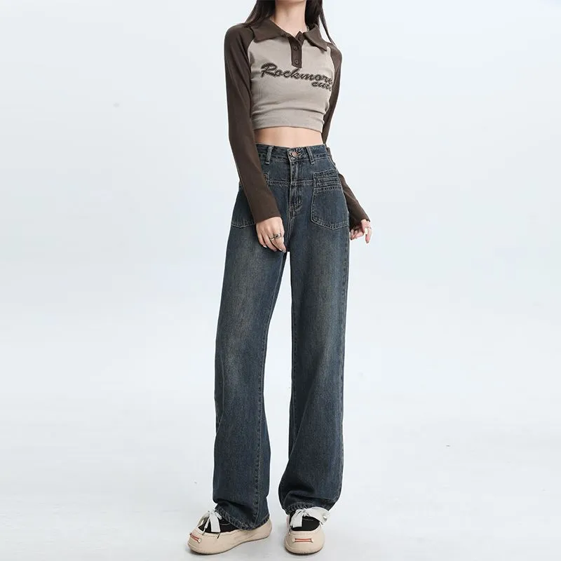 Honey Jeans Women's Vintage Blue-3