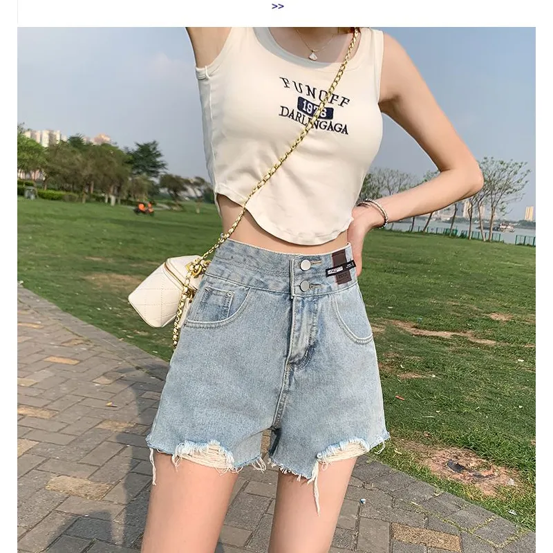 Honey Denim Shorts Women's-4