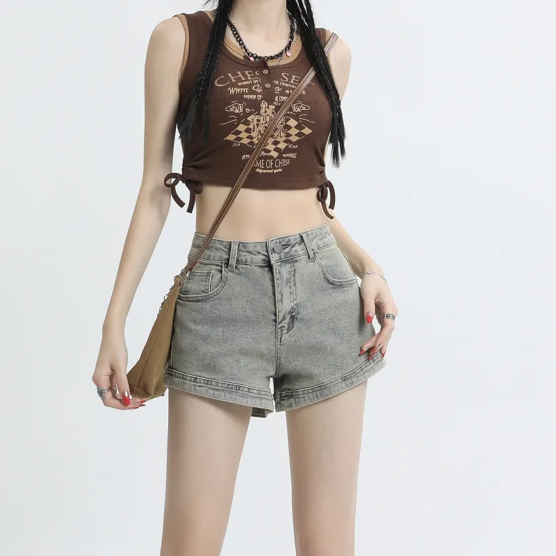 Honey Denim Shorts Women's-5