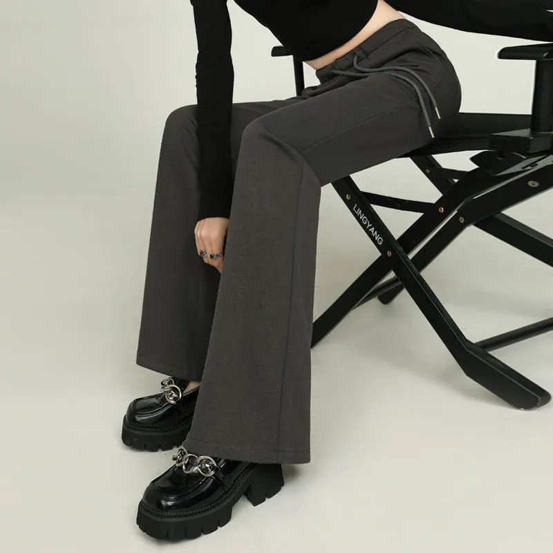 Honey Casual Pants Women's Dark Gray-3