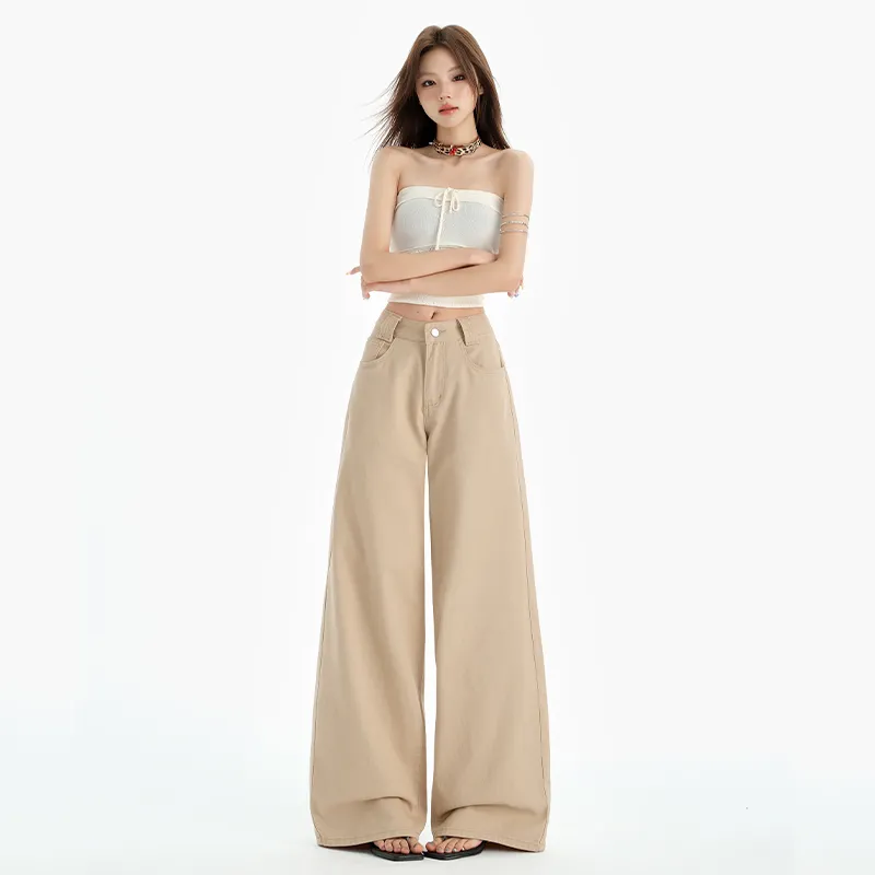 Honey Casual Pants Women's Latte Brown-4