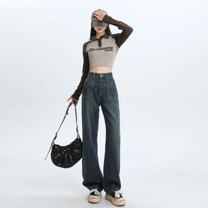Honey Jeans Women's Vintage Blue-2