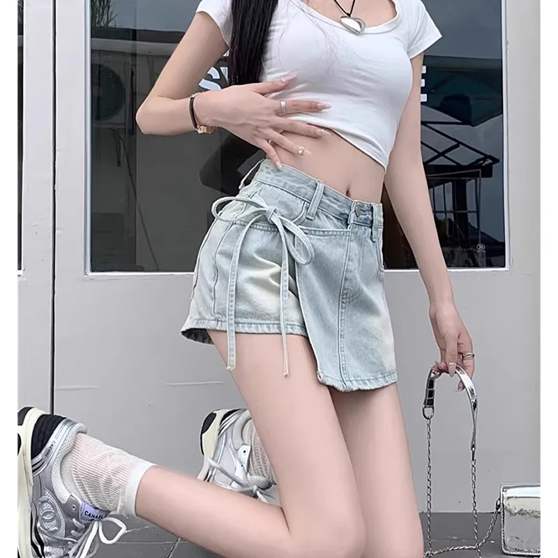 Honey Denim Short Skirts Women's-1