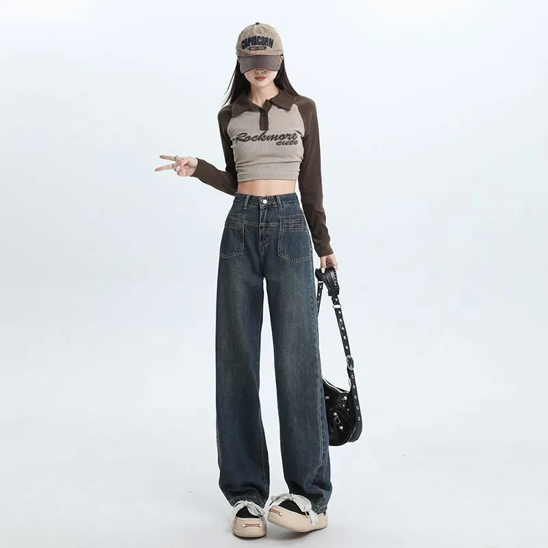 Honey Jeans Women's Vintage Blue-1
