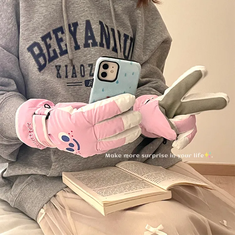GHOST RACING Ski Gloves Gloves Unisex-5