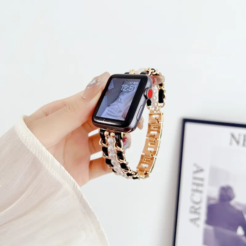 AOMN Watch Band Apple Compatibility Metal-2