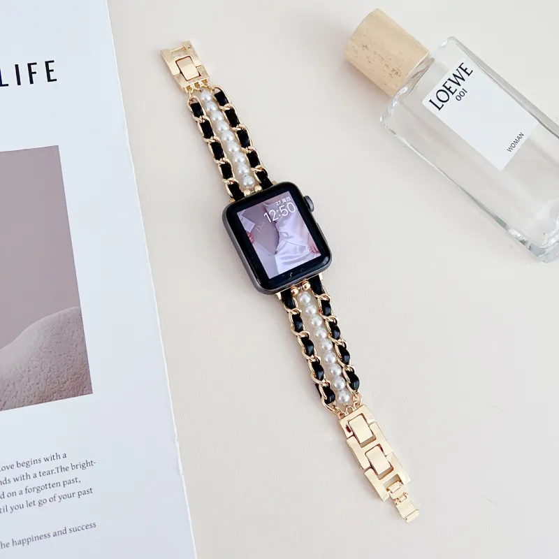 AOMN Watch Band Apple Compatibility Metal-3