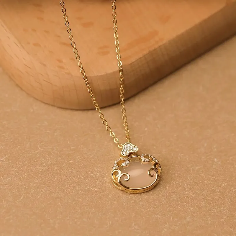 Red All Year Round Chalcedony Necklaces Women's-1