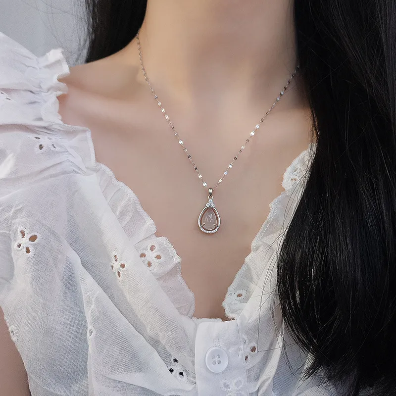 Red All Year Round Chalcedony Necklaces Women's-2