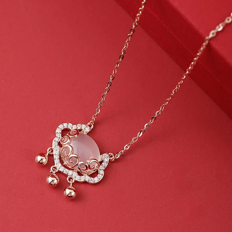 Red All Year Round Chalcedony Necklaces Women's-1
