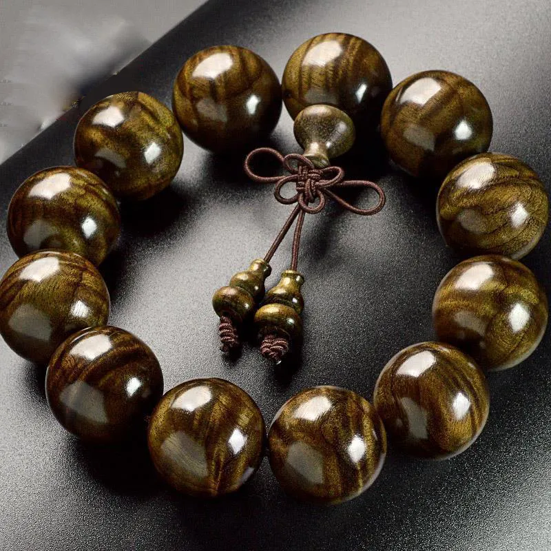 Red All Year Round Phoebe Zhennan Buddhist Bead Bracelet For Collecting And Meditation Men's-1