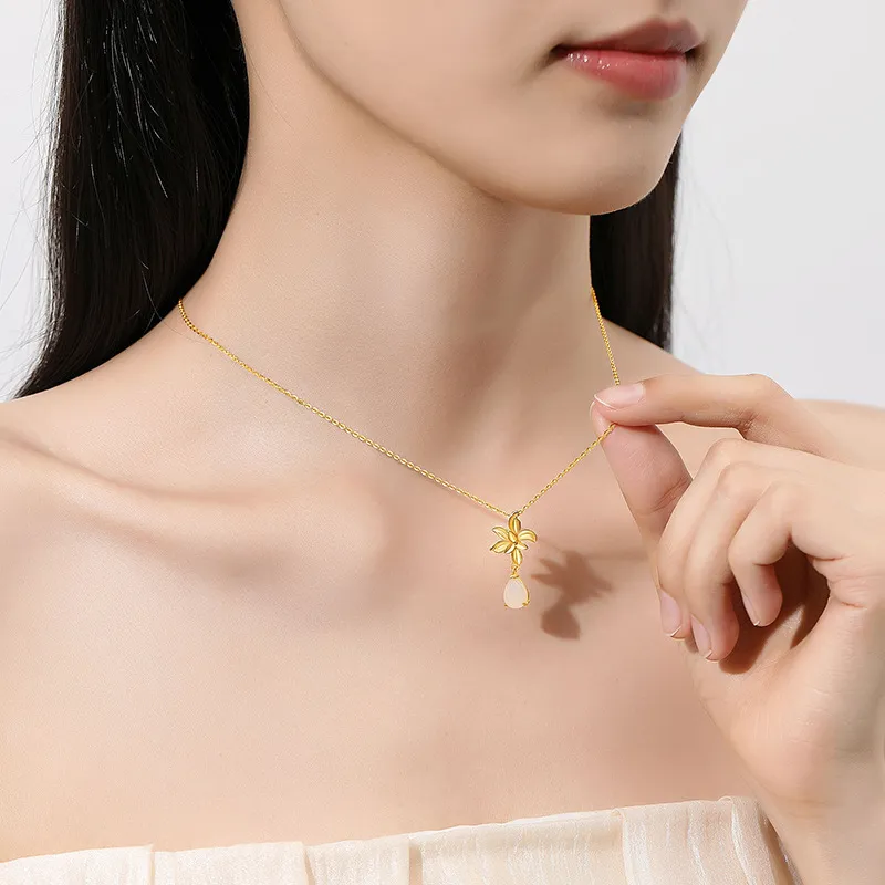 Red All Year Round Chalcedony Necklaces Women's-4