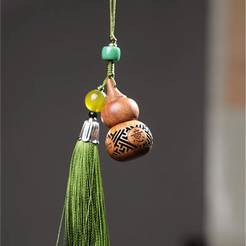 Red All Year Round Padauk Pendants Unisex-4