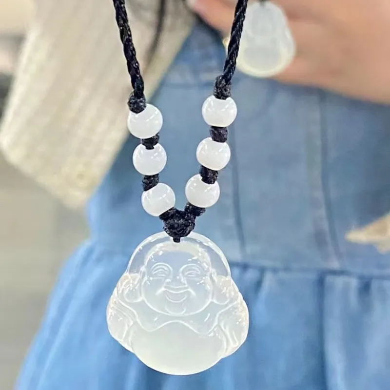 Red All Year Round Chalcedony Pendants Unisex-1