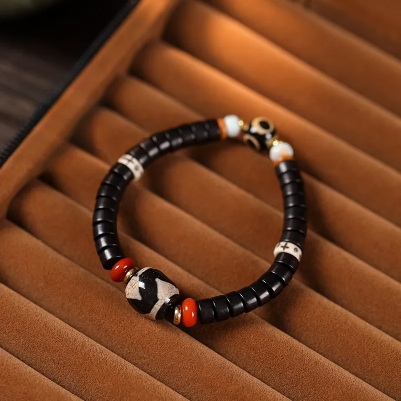 Red All Year Round Ebony Bracelets Unisex-2