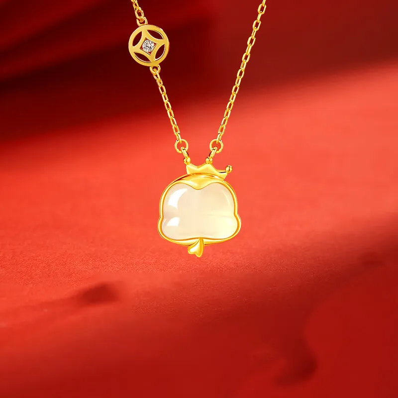 Red All Year Round Chalcedony Necklaces Women's-4