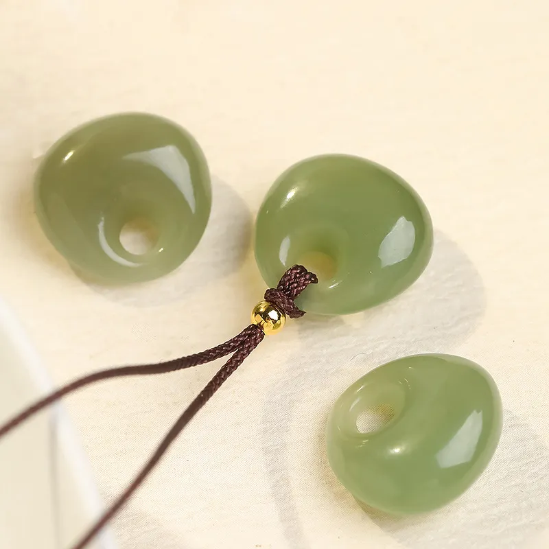 Red All Year Round Chalcedony Jade Necklaces Unisex-3