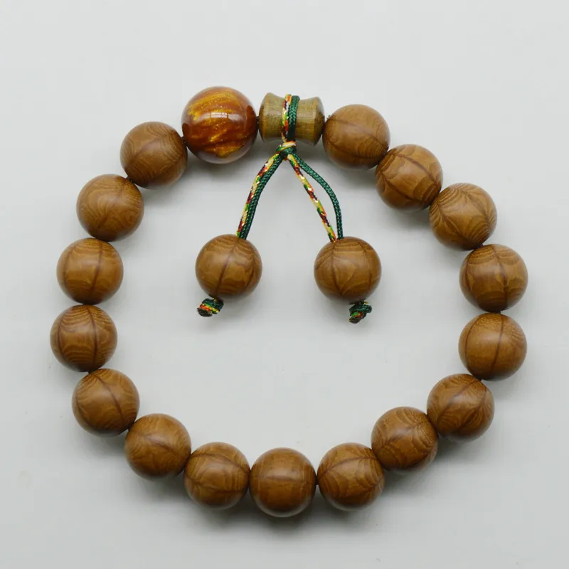 Red All Year Round Zabelia Biflora Wooden Bracelets Unisex-4