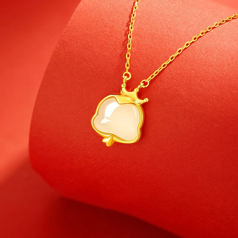 Red All Year Round Chalcedony Necklaces Women's-2