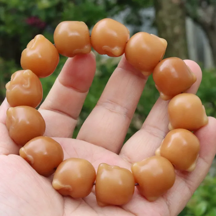 Red All Year Round Bodhi Root Fine Handicraft Men's-4