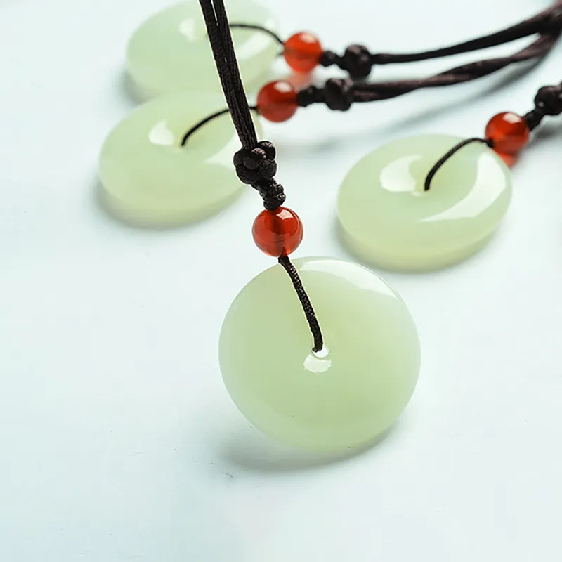 Red All Year Round Chalcedony Necklaces Unisex-3