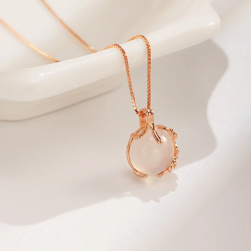 Red All Year Round Chalcedony Necklaces Women's-2