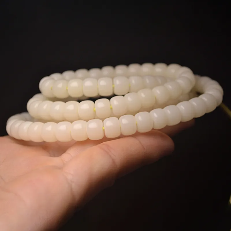 Red All Year Round Bodhi Seed Bracelets Unisex-1